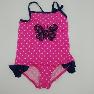 Wippette Toddler One Piece Bathing Suit 3T